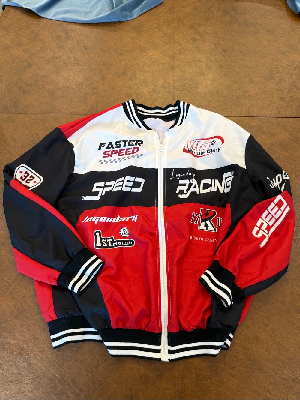 Race Car Driver Racing Jacket Unisex Size Medium – Halloween Costume